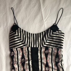 NICOLE MILLER Silk Cocktail Dress